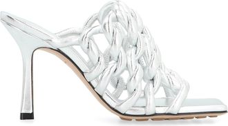 Bottega Veneta Leather Stretch Sandal