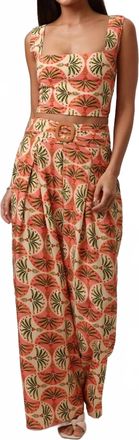 Shore Leave San Jose Buckle Pants In Palm Beach Palms