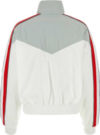 Gucci Womens Multicolor Jersey Sweatshirt - White - Size Medium