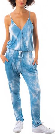 Lovestitch Ultra Cozy Jumpsuit In Blue