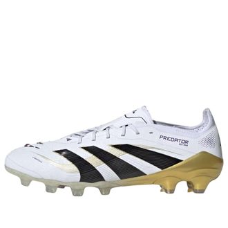 adidas Predator Elite HG/AG Cloud White Core Black Gold Metallic JR4489