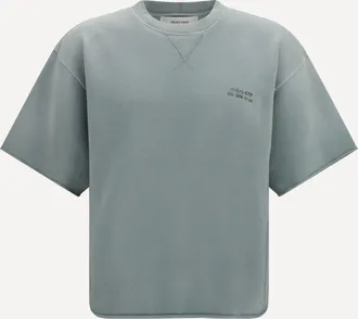 Golden Goose Short-sleeve Sweatshirt with back print Male M