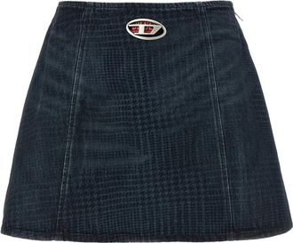 Diesel Blue De-Sweny-S1 skirt