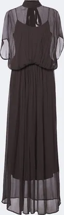 Staud Viviana sheer maxi dress