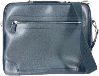 Louis Vuitton Pre-owned M32522 Schoudertas - unisex - Vintage Tassen - Blauw - ONE Size - Leer - Vintage
