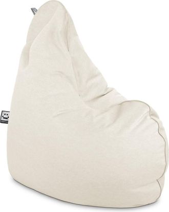 Happers Happers - Puff Pera Relax Terciopelo Vintage Crudo Xl Crudo