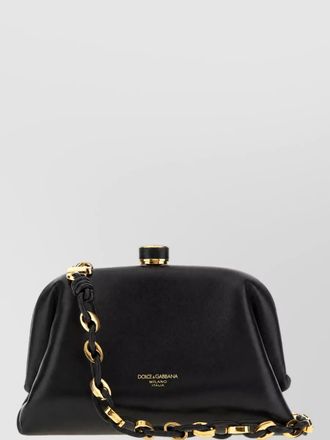Dolce & Gabbana mini leather clutch bag