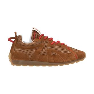 INUIKII Sneakers, male, Brown, Size: 8 US Maribella Suede
