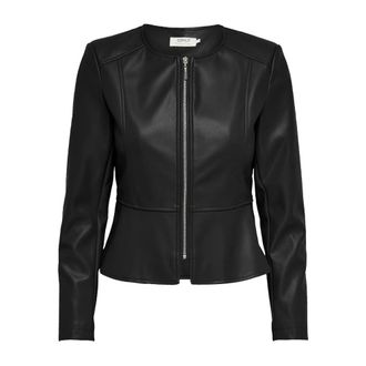 Only Light Jackets, female, Black, Size: XS Peplum Jacket