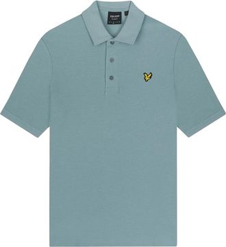 Lyle & Scott Mens Lyle & Scott Slate Blue Milano Polo Shirt - Size: 44