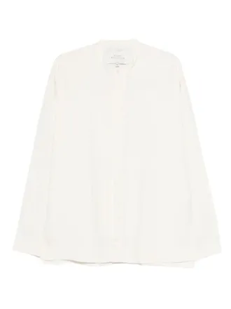 STUDIO NICHOLSON White Linen Shirt