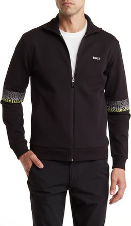 BOSS Skaz Zip Jacket in Black at Nordstrom Rack, Size Xx-Large