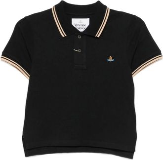 Vivienne Westwood Tops, Dames, Zwart, S, Polo shirt