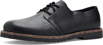 Birkenstock Uppsala Low Lace Up - Leather Mens Shoes Black : EU 43 (US Mens 10-10.5) M