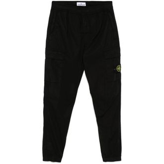 Stone Island Elasticated-waist Cargo Pants