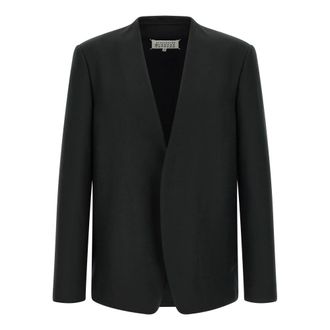 Maison Margiela Minimal Blazer - male - Maison Margiela - Blazers - Black - XL - Jackets