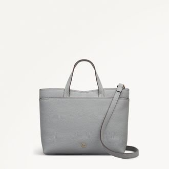 Radley London Steel Medium Ziptop Grab Bag Hadley Lane SS26 Radley London