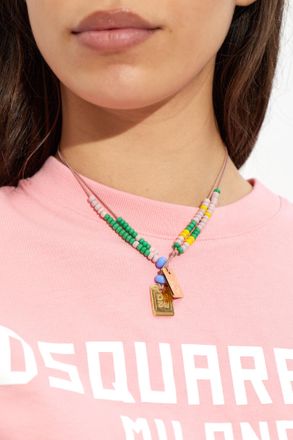 Dsquared2 Necklace With Pendant, Womens, Multicolour