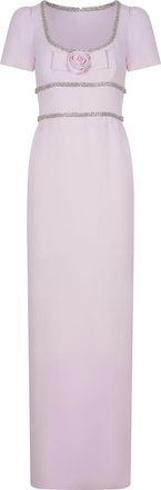 Self Portrait Dress Made Of Crepe