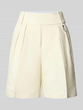 LeGer By Lena Gercke Shorts mit Ges&auml;&szlig;taschen Modell Frej in Beige, Gr&ouml;&szlig;e 36