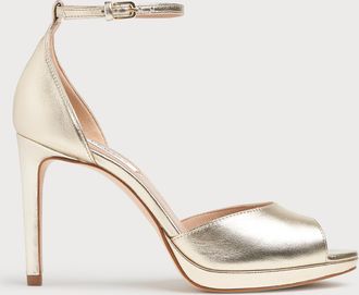 L.k. Bennett Womens Joyce Formal Sandals, Soft Gold - Size UK 4