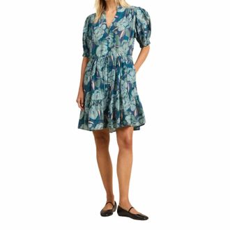 Trovata Phoebe Dress In Hushed Shadow
