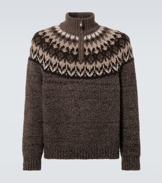 Loro Piana Pullover Alpe in cashmere e seta