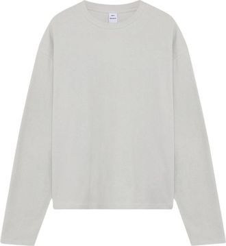 Won Hundred Steven LS T-shirt - Heren - Longsleeves - Grijs - XL - Tops