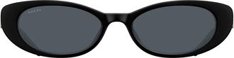 Gucci Sunglasses Gg1680 S 002 Black/Grey Women