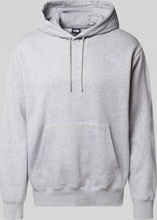 The North Face Hoodie mit Label-Stitching in Hellgrau, Größe XL