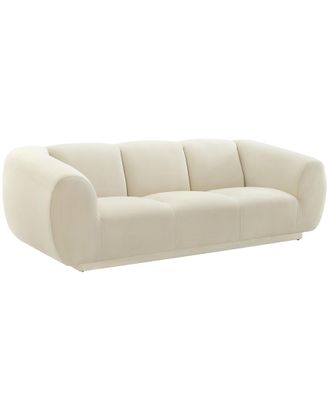 TOV Furniture Tov Furniture Emmet Cream Velvet Sofa