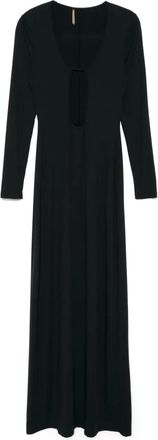 Kiki De Montparnasse Abito da sera lungo - Nero