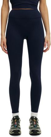 Cotton On Womens Active Ultra Soft Contour Full Length Tight in Prep Sport Navy at Nordstrom, Size X-Small