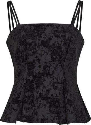 Moss Copenhagen Claudia Strap Top - Dames - Tops - Zwart - Maat: XS
