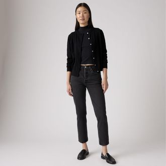 Levi's 501 Crop Jeans - Womens - 23X26 - Black