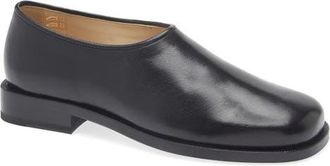 Christophe Lemaire Anatomic Slip-On in Black Bk999 at Nordstrom, Size 7Us