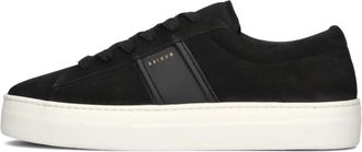 Nubikk Zwarte stijlvolle herensneakers voor herfst/winter - Heren - Sneakers - Zwart - 41 EU - Wol - Schoenen