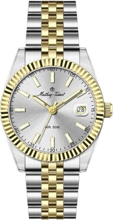 Mathey-Tissot Quartz White Mother of Pearl Dial Mens Watch H250953A-A