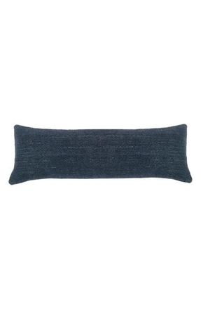 Pom Pom at Home Hendrick Linen & Cotton Accent Pillow in Navy at Nordstrom