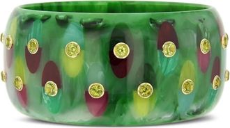 Mark Davis Bracciale in oro giallo 18 carati con peridoto