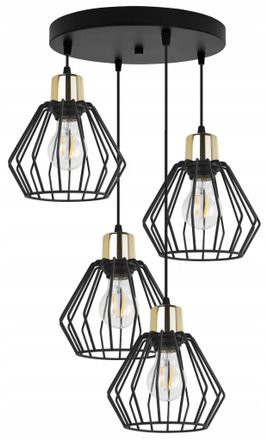 OEM L&aacute;mpara Colgante, L&aacute;mpara De Techo, Pantalla De Alambre, Led