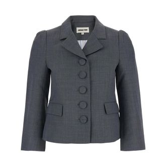 Shushu/Tong Shushu/Tong, Dames, Jassen, Grijs, Maat: XS Wol