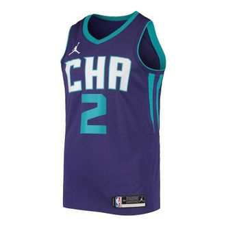 Nike Jordan Air Jordan x NBA Charlotte Hornets Jerseys Lamelo Ball 2 CV9471-572