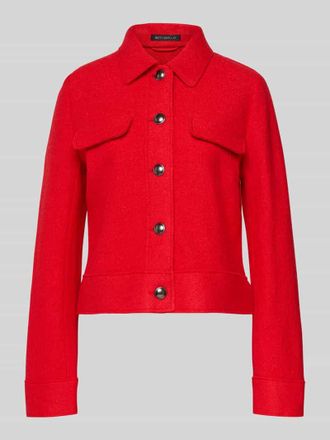 Betty Barclay Regular Fit Jacke aus Viskose-Mix mit Woll-Anteil in Rot, Gr&ouml;&szlig;e 36