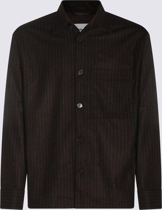 Nn.07 Shirts Brown Stripe-Uomo
