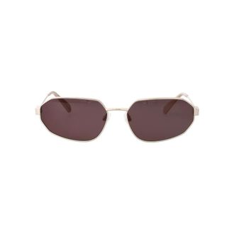 Calvin Klein Jeans Modified Rectangle Sunglasses - unisex - Calvin Klein Jeans - Sunglasses - Beige - 58 MM - Accessories
