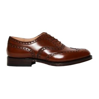 Churchs Loafers - Heren - Nette schoenen - Bruin - 40 1/2 EU - Leer - Schoenen