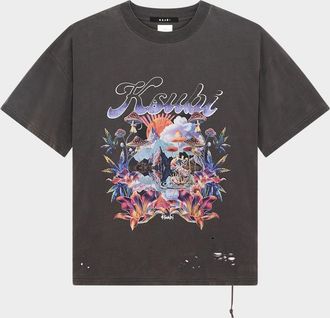 Ksubi Mens Hendrix Ekcess Graphic T-Shirt