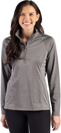 Clique Dash Recycled Womens Quarter Zip Sweatshirt