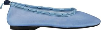 Alohas Alohas, Schoenen, Dames, Blauw, 40 EU, Blauwe leren ballerina schoenen